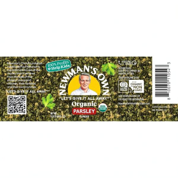 Organic Parsley Harris Spice Kosher Herb 99-1
