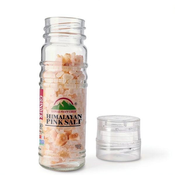 Himalayan Chef Pink Salt Coarse Grinder 16oz-7