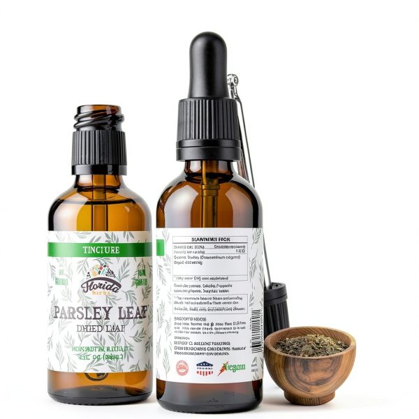 Organic Parsley Tincture Florida Herbs Hormone Free Gluten-2