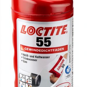 Loctite 55 Pipe Sealing Thread Cord - Water and Gas Leak Fix, 150 m-0