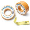 Yellow Gas Pipe Thread Sealant Tape Tapewell 260in 1/2in Width-1