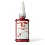 Loctite 542 Liquid Thread Sealant 50ml Brown Medium Strength-0