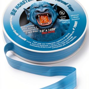 Mill-Rose 70885 Blue Monster PTFE Pipe Thread Sealant Tape, 1/2-Inch x 1429-Inches, Blue-0