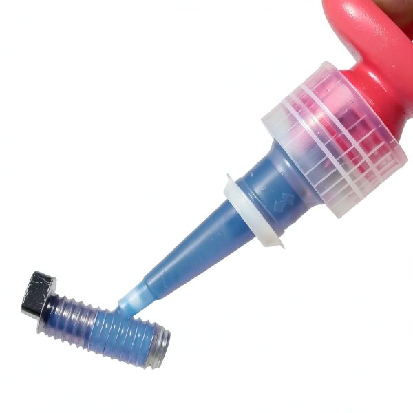 Loctite 135354 Blue 079340-24221-BO 242 Removable Thread Locker, 3/4" Length x 1/4" Width, 10 mL-1