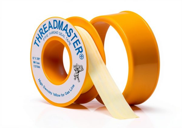 Yellow Gas Pipe Thread Sealant Tape Tapewell 260in 1/2in Width-0