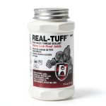 Hercules Real Tuff Heavy Duty PTFE Pipe Thread Sealant White 8 oz-0