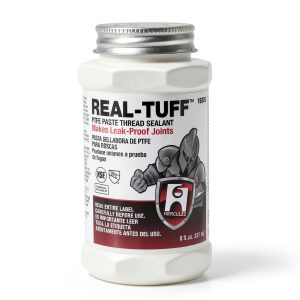 Hercules Real Tuff Heavy Duty PTFE Pipe Thread Sealant White 8 oz-0