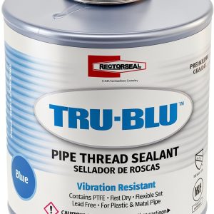 RectorSeal Tru Blu Pipe Thread Sealant 1 Quart Flexible for Vibration-0